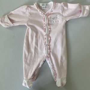 VGUC Kissy Kissie Footie Onesie - newborn